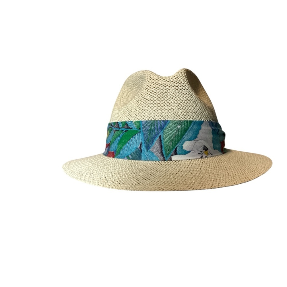 Imperial Headwear Straw Hat with Colorful Band